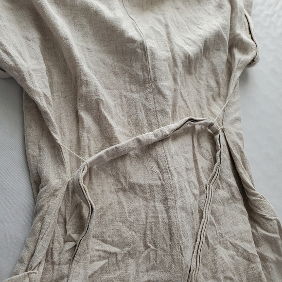 H&M Linen Blend Jumpsuit - Light Beige - Picture 11 of 12